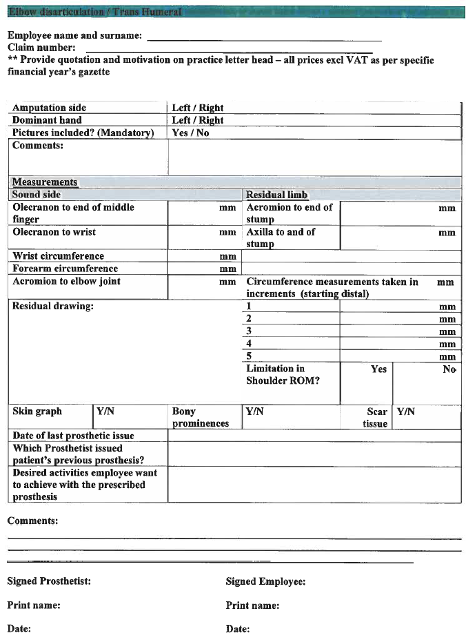GN1700 O&P Supply Protocol Form 7 Specific Forms (4)