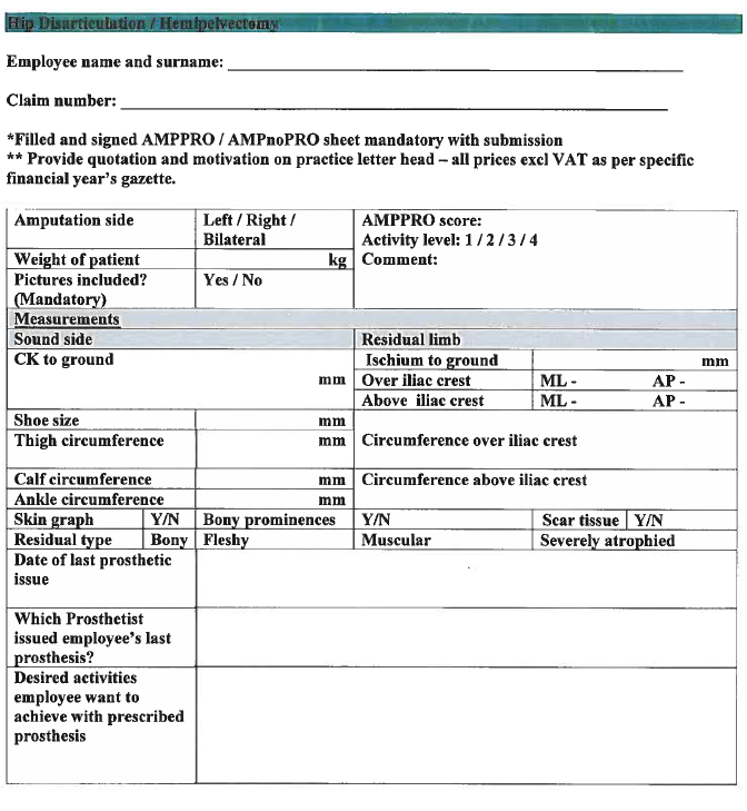 GN1700 O&P Supply Protocol Form 7 Specific Forms (10)