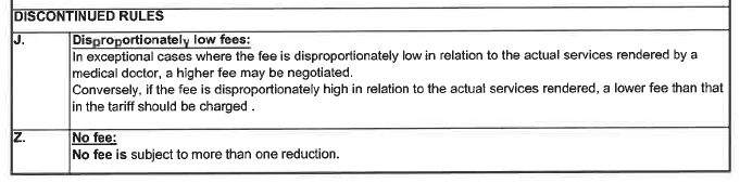 N3083 discontinued rules