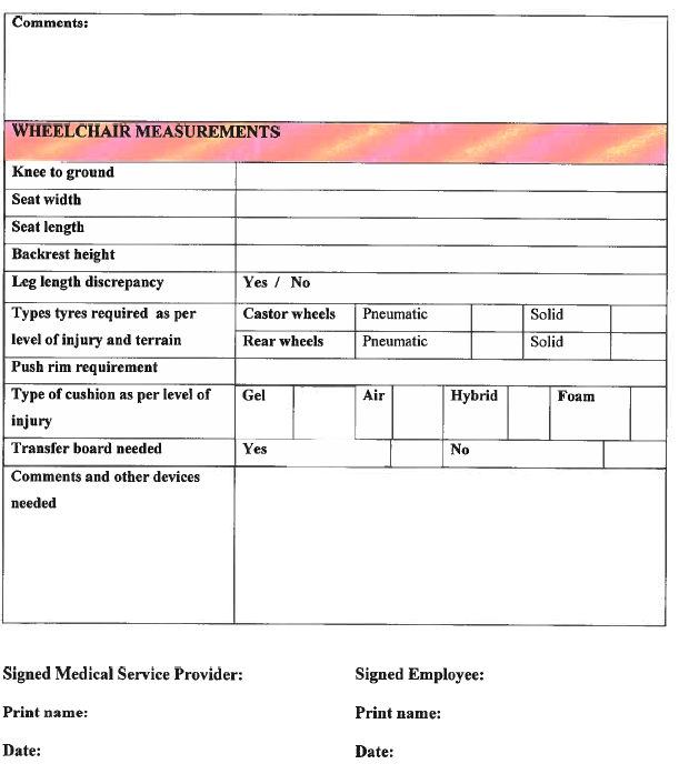 GN1700 O&P Supply Protocol Form 7 Specific Forms (7)