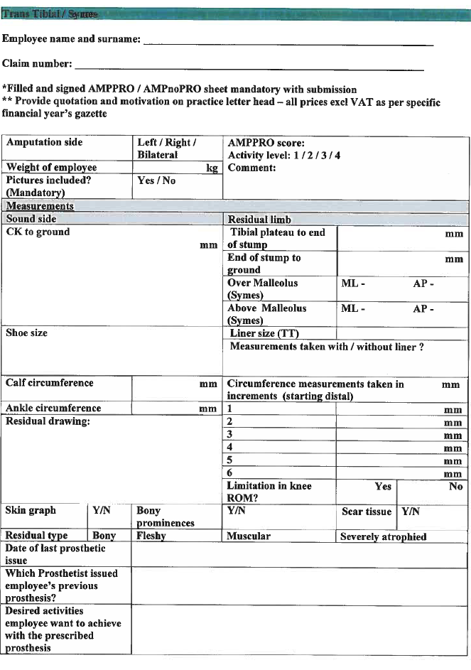 GN1700 O&P Supply Protocol Form 7 Specific Forms (13)