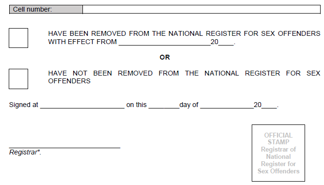 R561 Form 11 Annex B ii