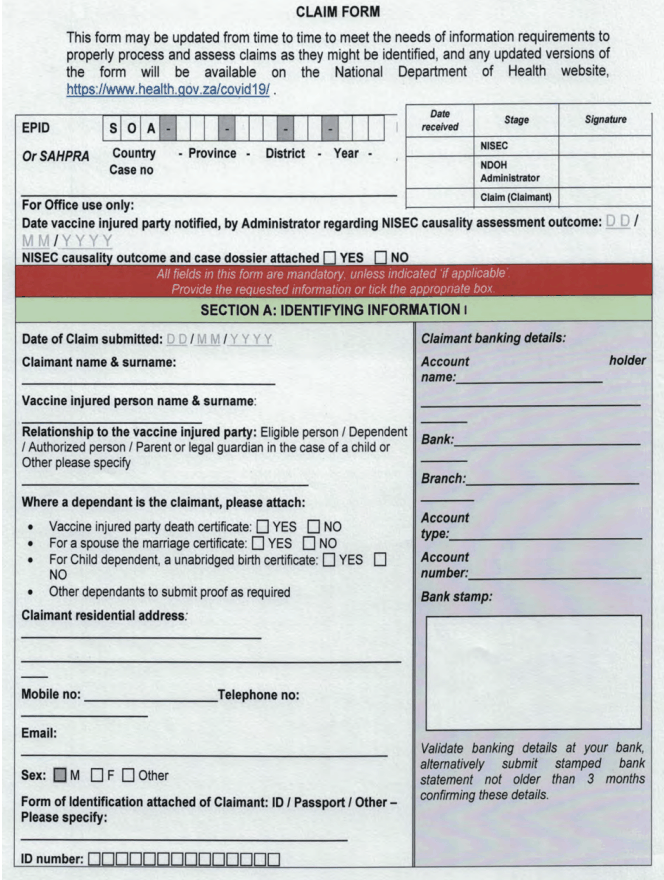 N1987 Sched 4 Claim Form i