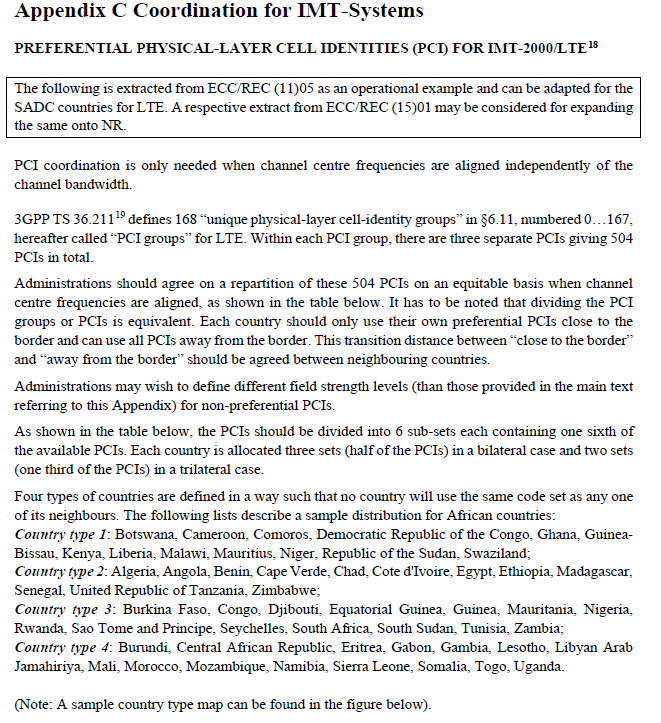 N2891 Appendix C Coordindation for IMT Systems