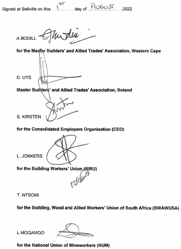 R3667 signatures