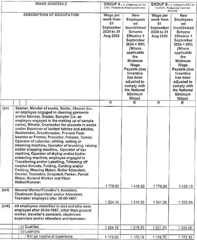 R5831 Part E wages v