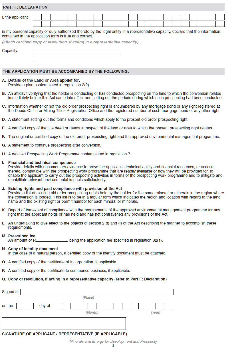 Annexure I Form I (4)