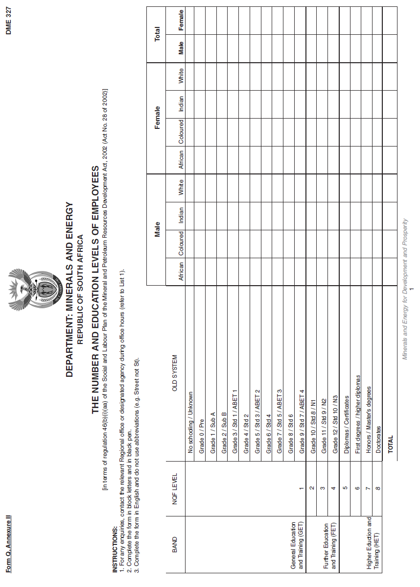 Annexure II Form Q (1)