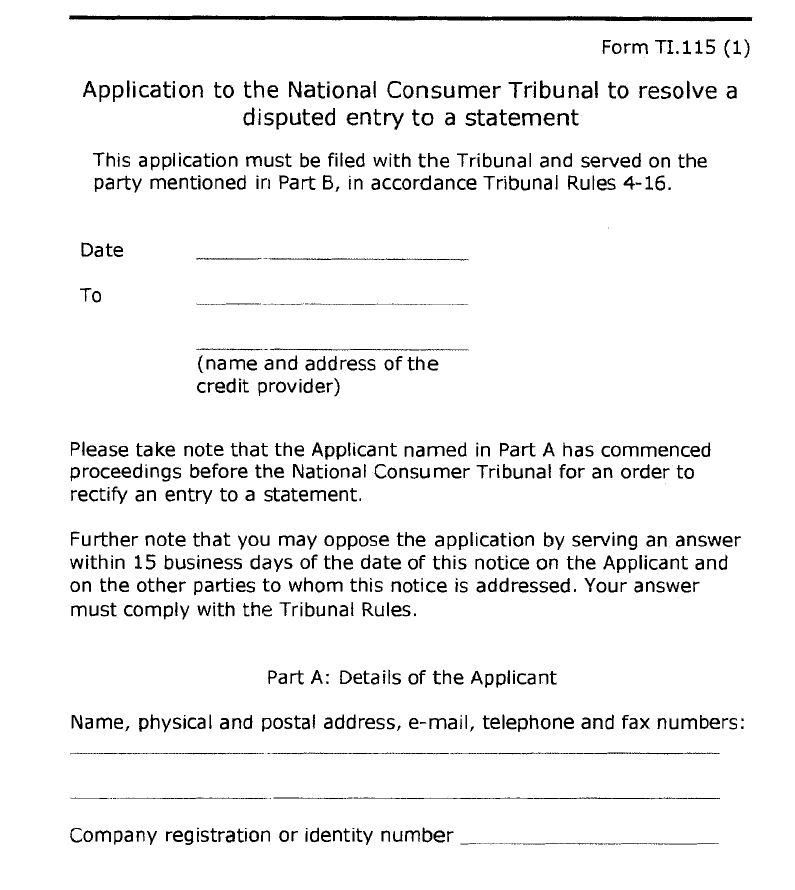 Form TI.115(1)-1