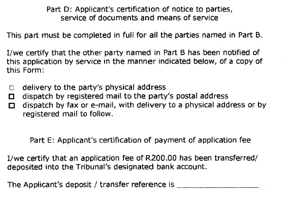 Rules Part 6 form TI.165 (page 4