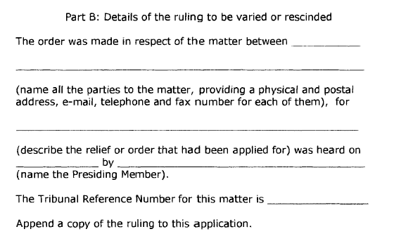 Rules Part 6 Form TI.165 (page 2)