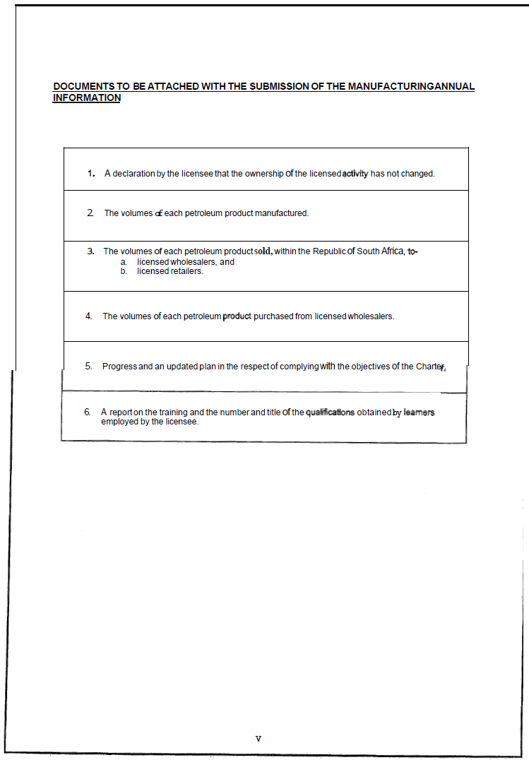 R288 Annexure A Submission Form 5