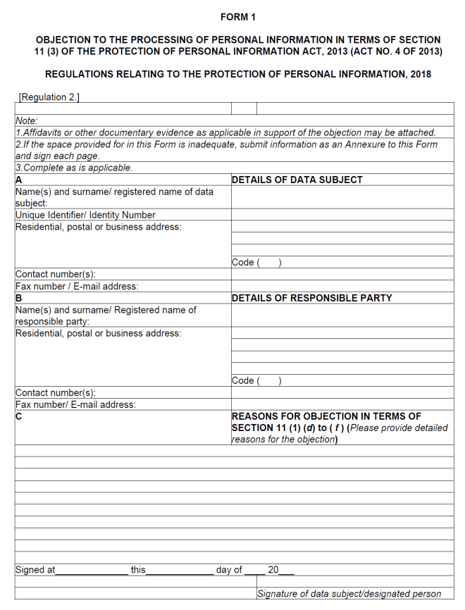 BN228 Form 1