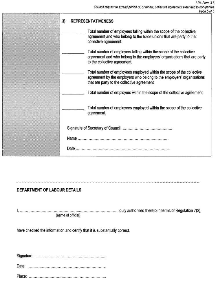 LRA Form 3.6 (page 5)