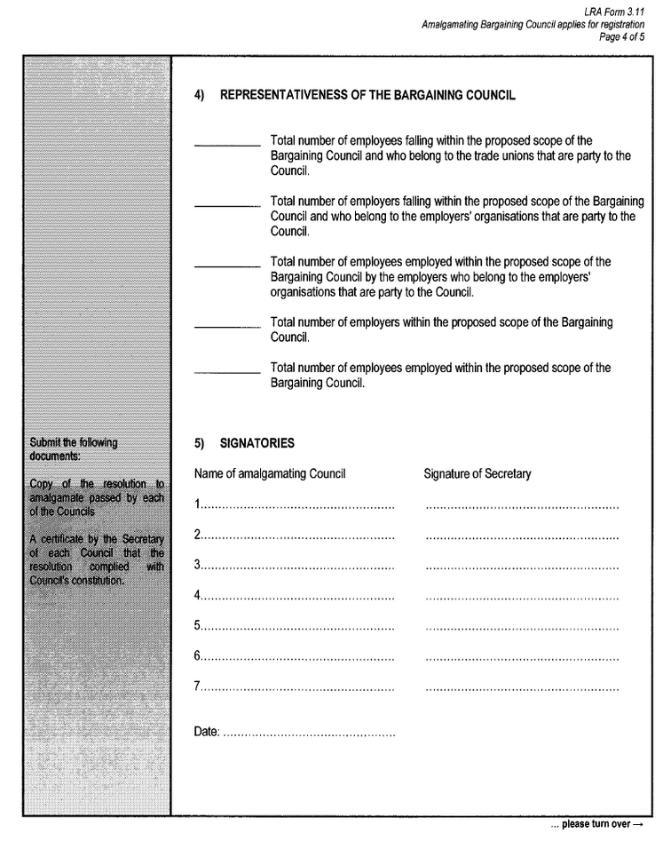 LRA Form 3.11 (page  4)