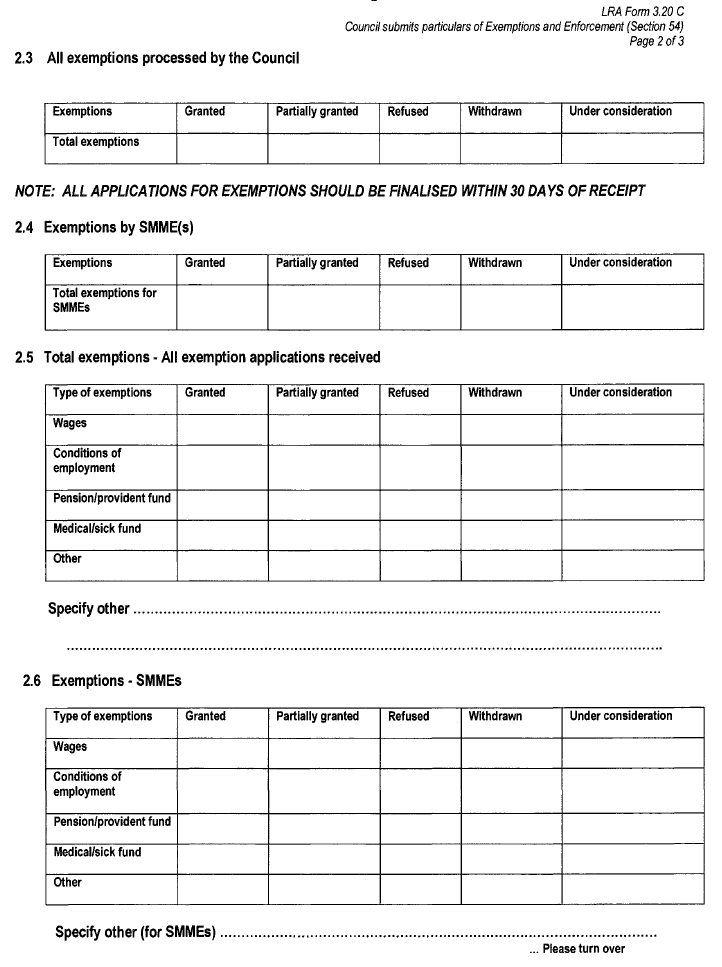 LRA Form 3.20C  (Page 2)